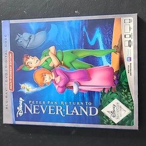 Peter Pan Return to Neverland Blu-ray and DVD